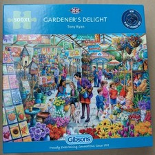 Gibson Gardener's delight Jigsaw Puzzle 500 XL BIG Pieces Tony Ryan 