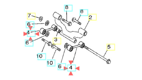 Modification silent block - modification,