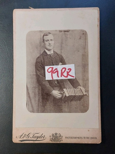 1890s accordion player - 1890s,