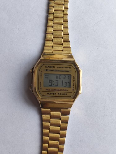Casio a168 digital watch - casio,