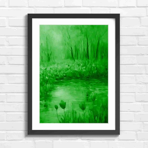 Pastel tulip stream - pastel, floral