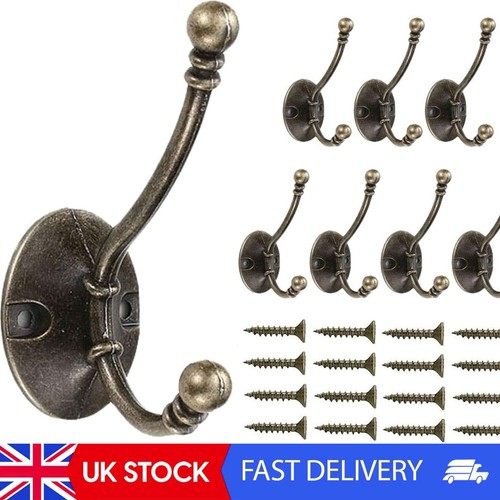 Brass coat hooks wall mounted - brass,
