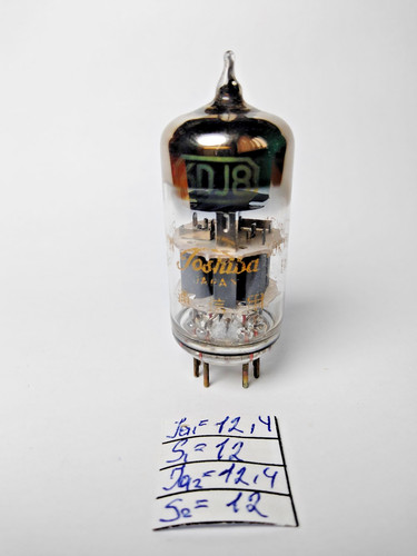 Pcs used 6dj8 ecc88 - 1,