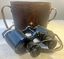 CARL ZEISS JENA SILVAMAR 6 x 30 Binoculars & Carry Strap No 689009 Vintage 1928