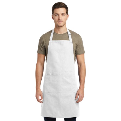 Plain apron solid colour - apron,