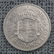 1967 half crown queen - 1967,