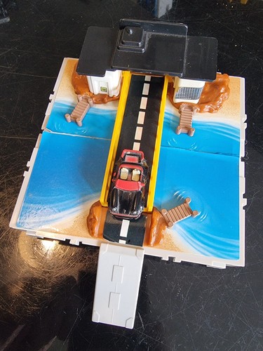 Micro machines bridge travel - machines,, bridge,