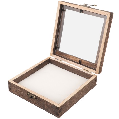 Wooden display case dried - wooden,