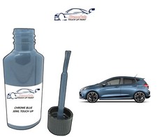 FOR FORD CHROME BLUE METALLIC