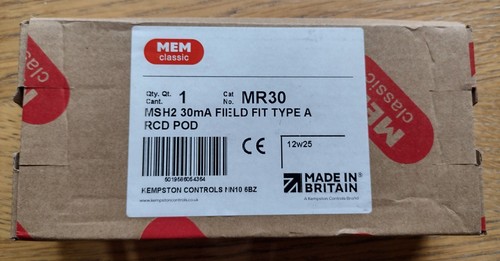 Mem eaton mr30 rcbo - eaton, field