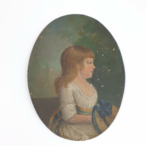 Antique 18th century - century, portrait
