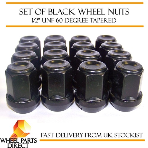 Alloy wheel nuts black - nuts,