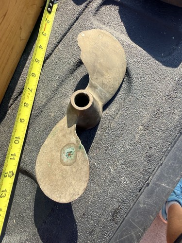 Vintage 10x11 bronze blade - vintage,