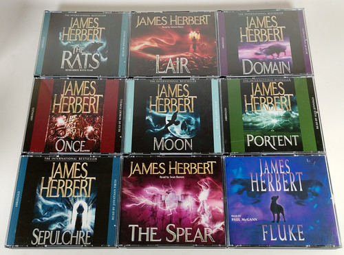 James herbert audiobook cds - herbert,