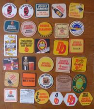Pack 31 Old  & New IND COOPE Brewery Beer mats Coasters  DD Double Diamond