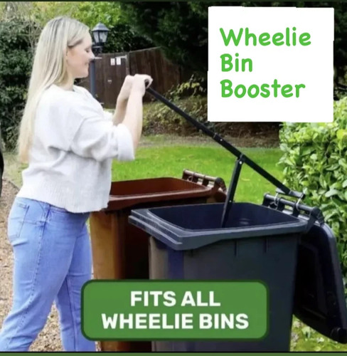 Wheelie bin compactor dustbin - wheelie,