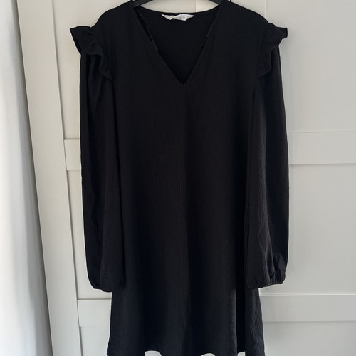 Ladies black primark neck - black, v
