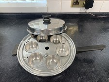 6 Cups Egg Poacher Pan - Stainless Steel Poached Egg Cooker  Amway Queen