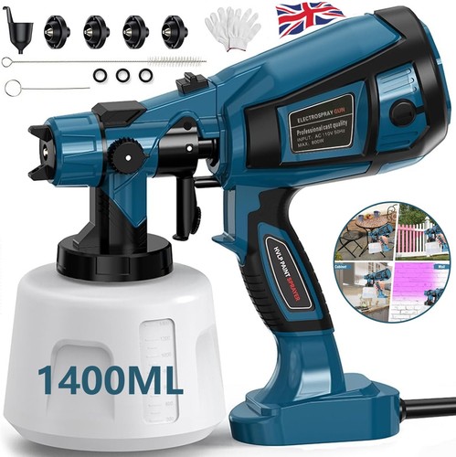 Paint sprayer gun 850w hvlp - gun,