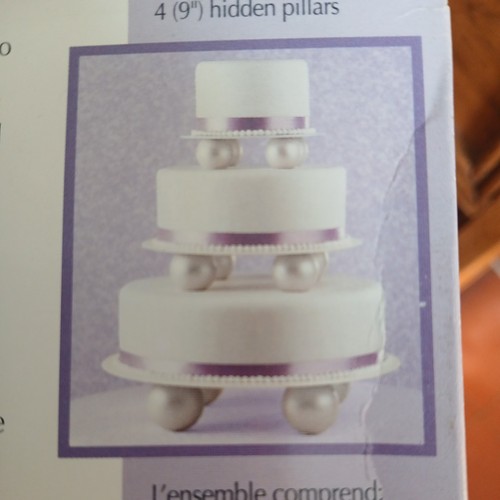 Wilton globe cake pillar - wilton,