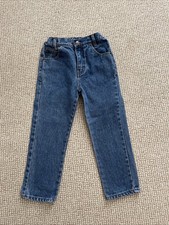 Girls Vintage Original trading Company Blue Denim Jeans 90’s Age 6-7