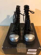 Underground Originals Commando Steel Cap Boots size uk 6