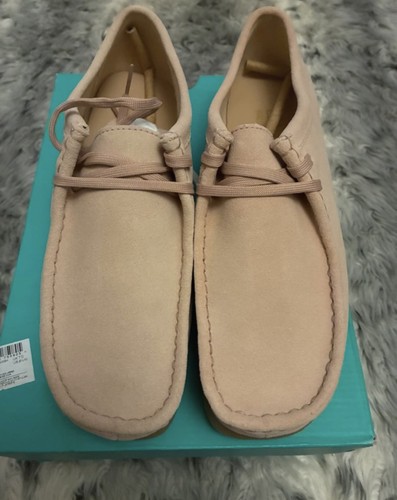 Clarks wallabee evo - pale, pink