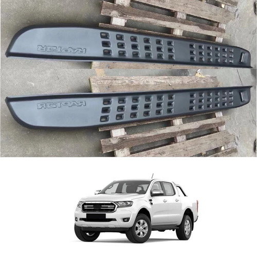 Fixed side steps raptor style - side,