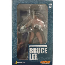Bruce Lee Figure 7" Master Martial Arts Body Muscle Model Toy Realistic Statue