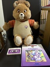 Teddy Ruxpin Vintage Retro Toy Cassette Talking Story Teller Bear