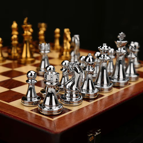 Medieval luxury chess - luxury, game