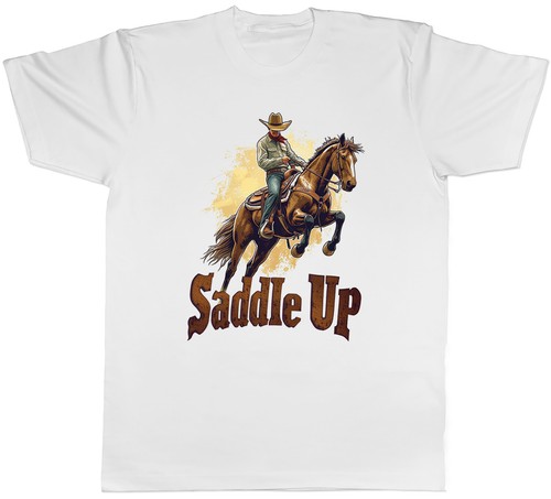 Cowboy horse mens - mens, t-shirt
