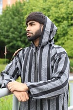 Moroccan Hooded Cotton Blend