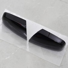 2x Gloss Black Door Wing Mirror Cover Cap For Vauxhall Zafira B MK2 2008-2014 UK