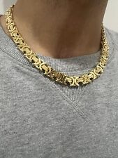 NEW Solid 9ct Yellow Gold 12mm