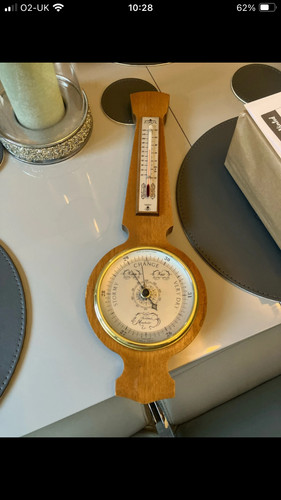 Antique wooden weather - wooden,