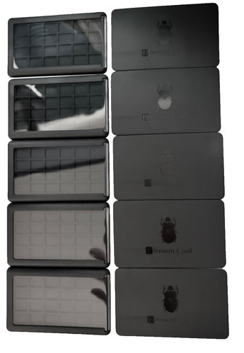 Empty blk element cards - element,