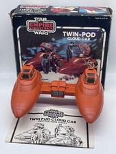 Vintage Star Wars Cloud Car With Box and instructions.