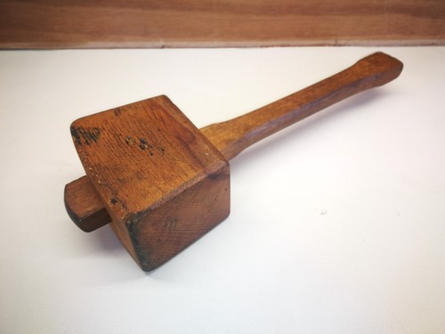 Carpenters wooden mallet - wooden,