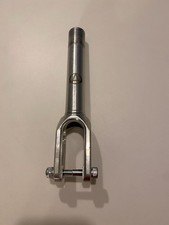 Apex Quantum Lite Scooter Fork - Raw Silver- SCS HIC