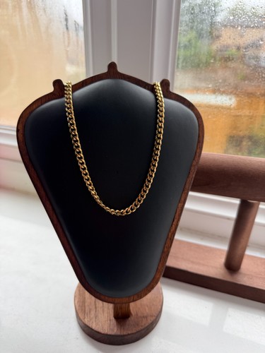 Atolea gold tone chunky curb - gold-tone,