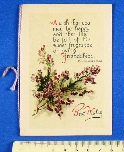 Christmas card lucky heather - christmas,