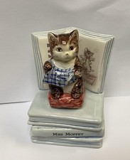 Beatrix Potter Miss Moppet Music Box 1997 Schuberts Lullaby Warne Enesco