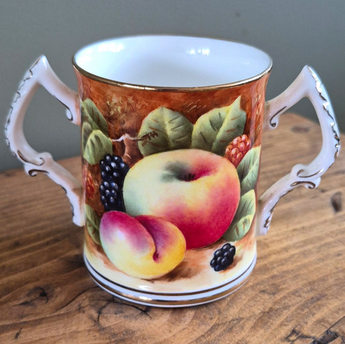 Parkdale hand painted bone - painted,
