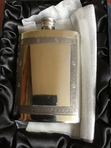 Small pewter hip - pewter, flask