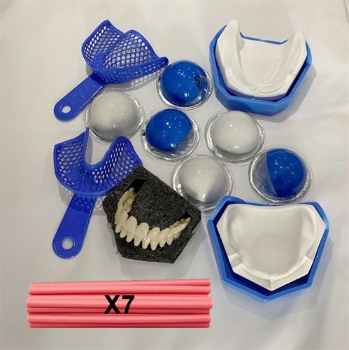 Diy denture kit full set - kit,