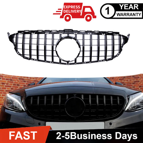 Grille style gloss black - grille,