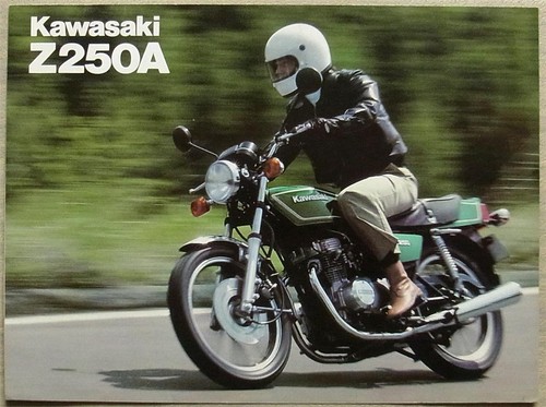 Kawasaki z250 motorcycle - kawasaki,