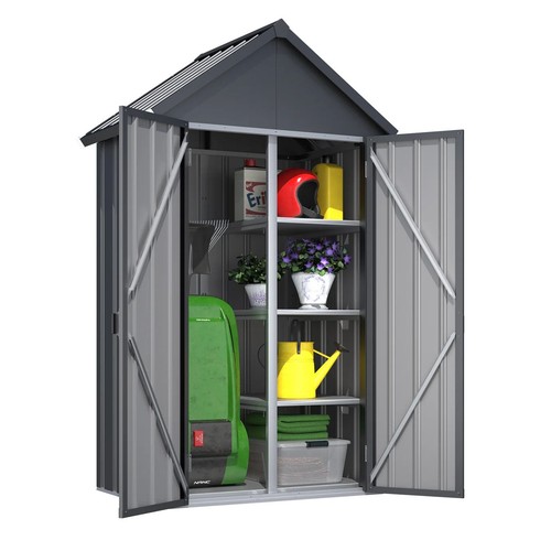 Outdoor metal storage shed - storage,