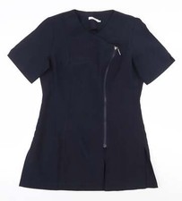 La Beeby Womens Blue Polyester Blend Blouse Size 10